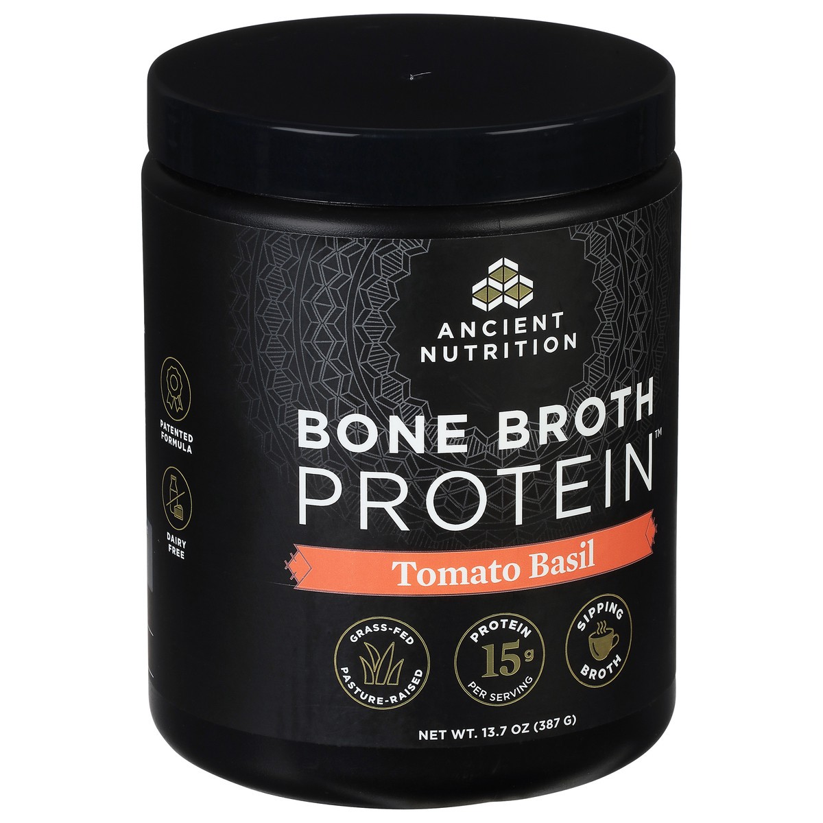slide 11 of 14, Ancient Nutrition Bone Broth Protein Tomato Basil, 13.7 oz