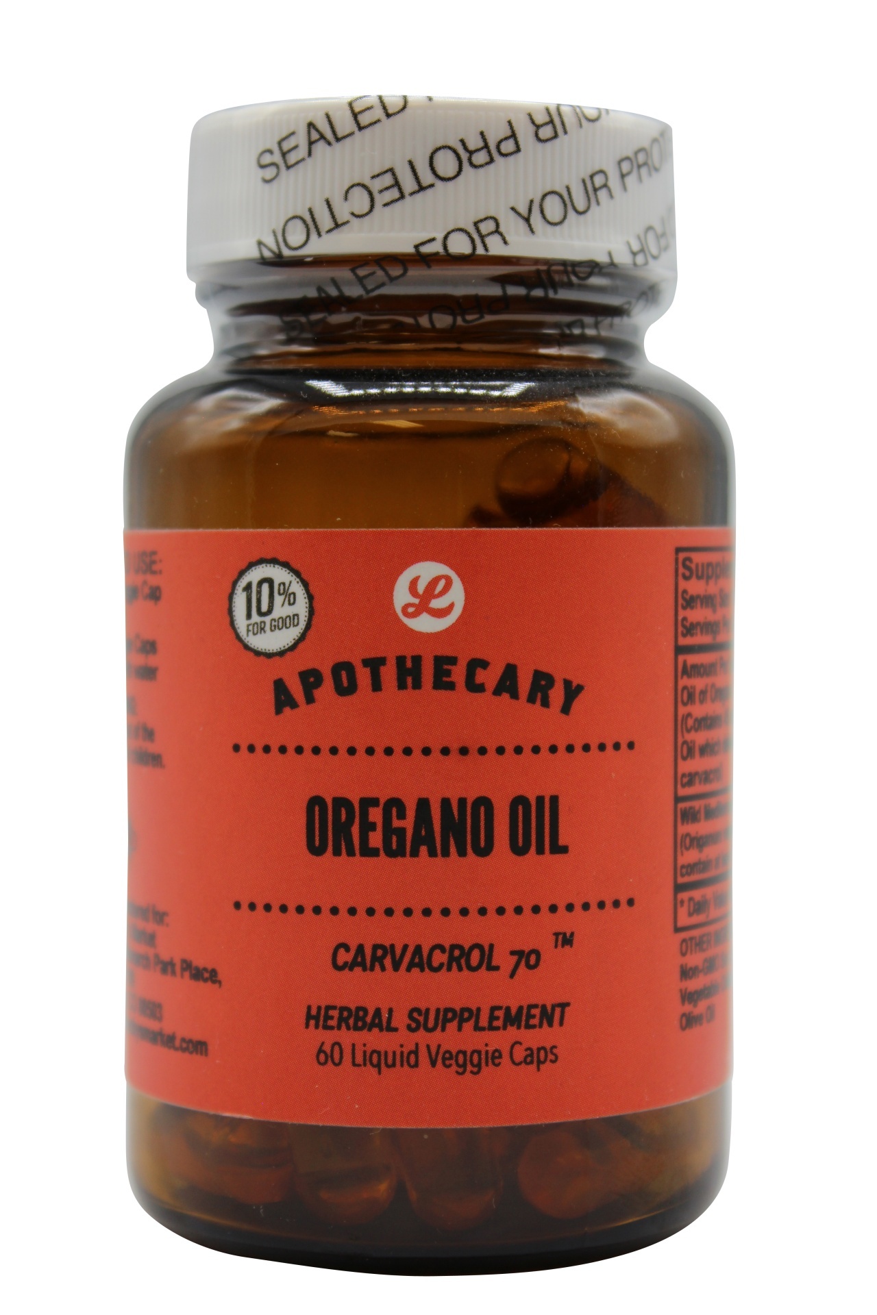 slide 1 of 1, Vitality Caps Oregano Oil, 60 ct