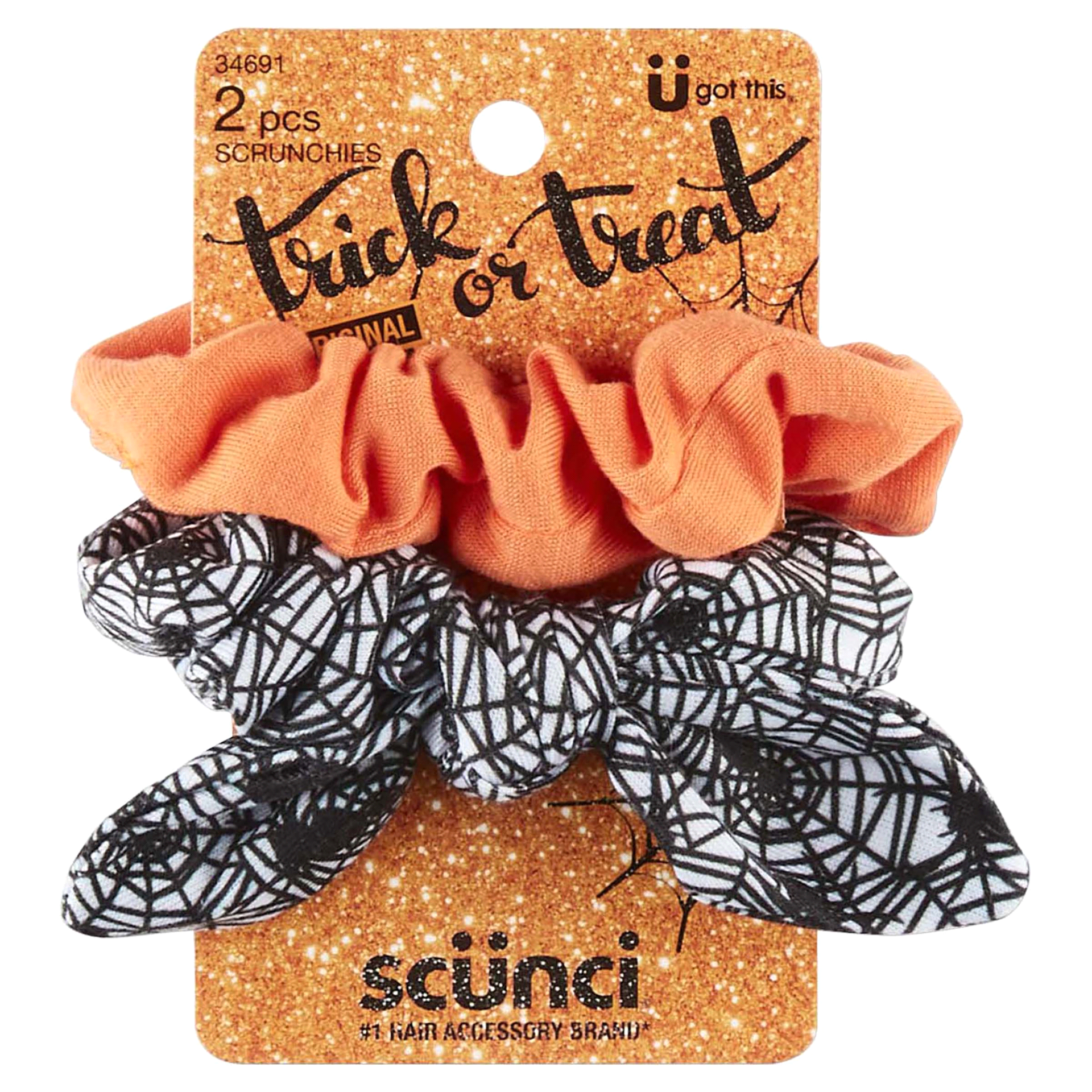 slide 1 of 1, scünci Scunci Halloween Twisters, 2 ct