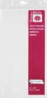 Premier Stylz White Plastic Tablecover