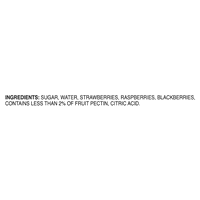 slide 15 of 17, Meijer Strawberry, Raspberry & Blackberry Three Fruits Light Preservatives, 20 oz