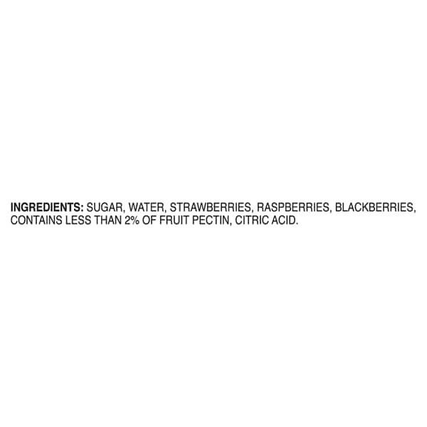 slide 16 of 17, Meijer Strawberry, Raspberry & Blackberry Three Fruits Light Preservatives, 20 oz