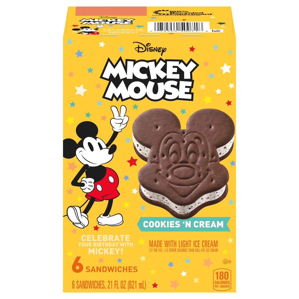 slide 1 of 5, Disney Mickey Mousse Sandwiches, 21