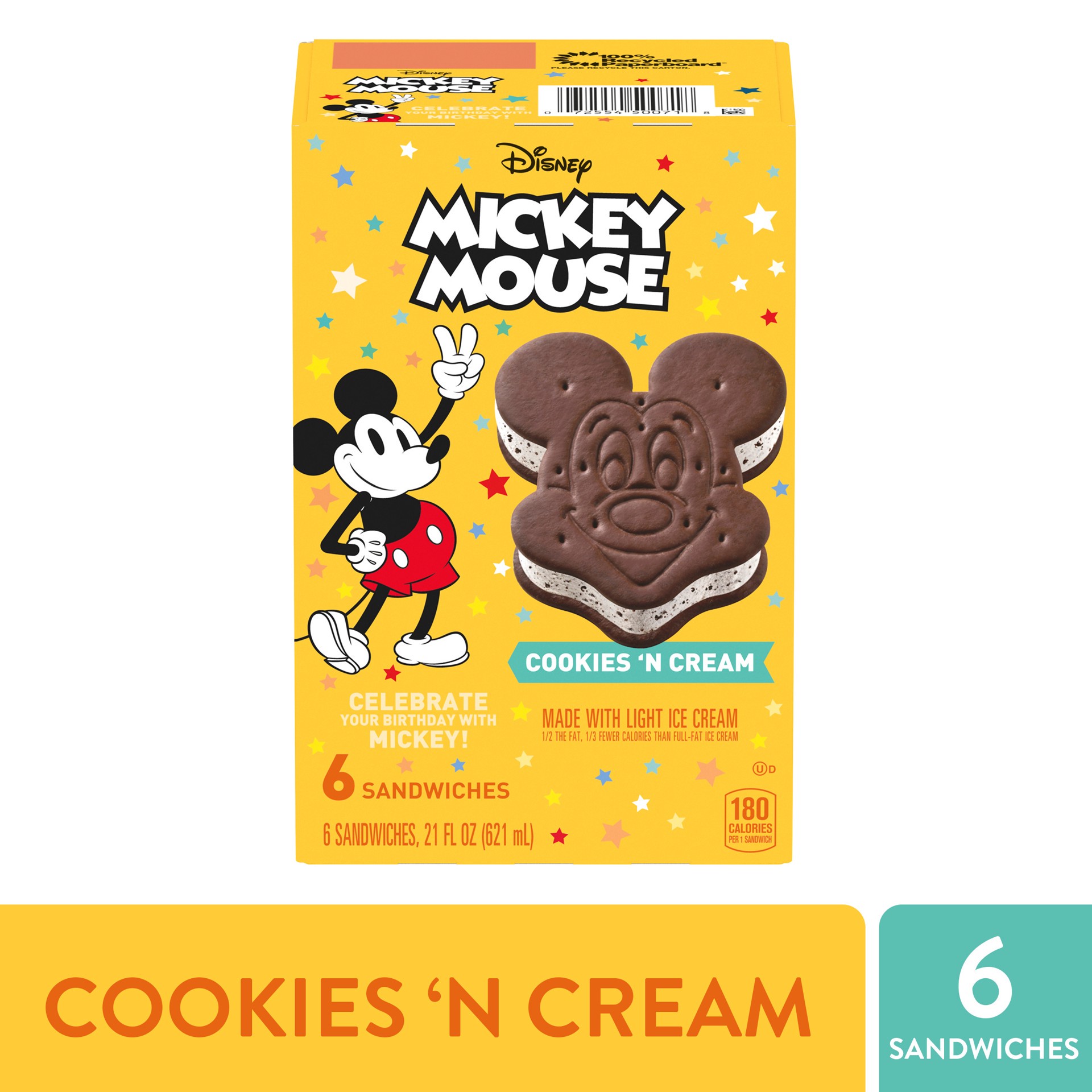 slide 2 of 5, Disney Mickey Mousse Sandwiches, 21