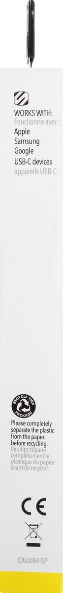 slide 6 of 8, Scosche 4 Feet USB-C Braided Cable 1 ea, 1 ct