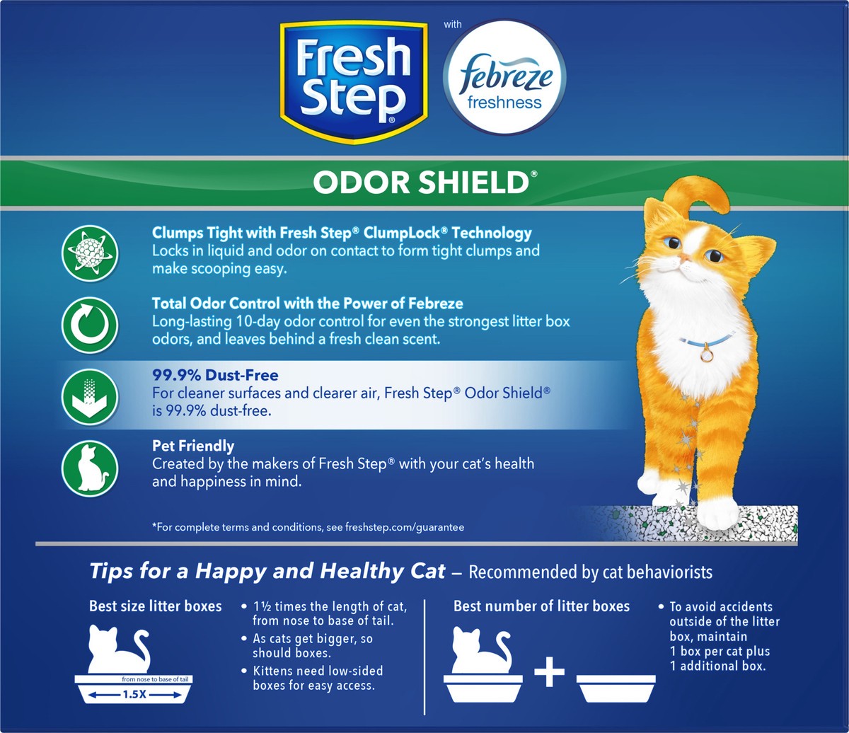 slide 4 of 8, Fresh Step Scoopable Cat Litter, 20 lb