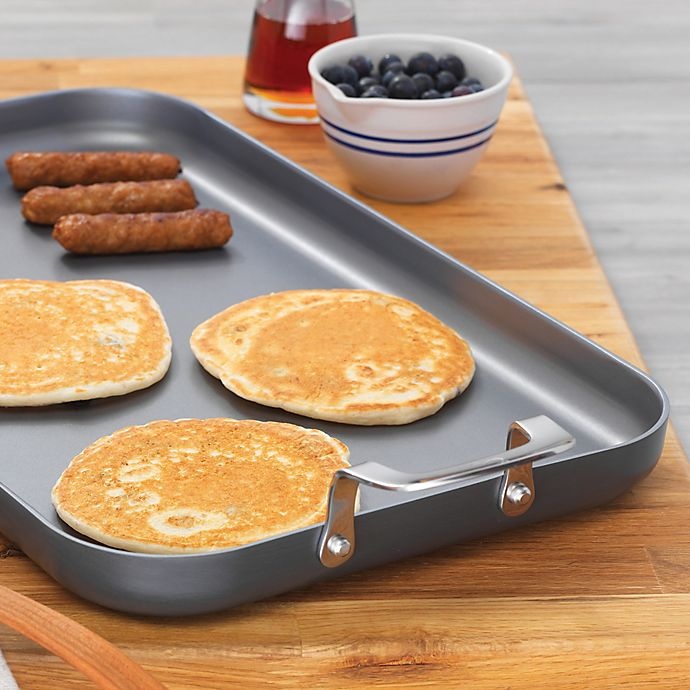 Emeril by All Clad Hard Anodized 11 Square Griddle with Dan