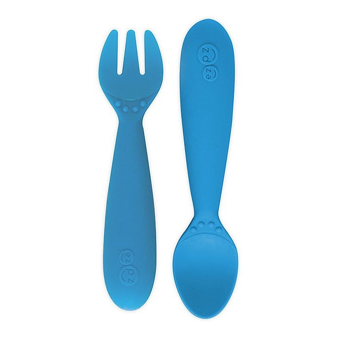 slide 1 of 5, ezpz Mini Utensils, 1 ct