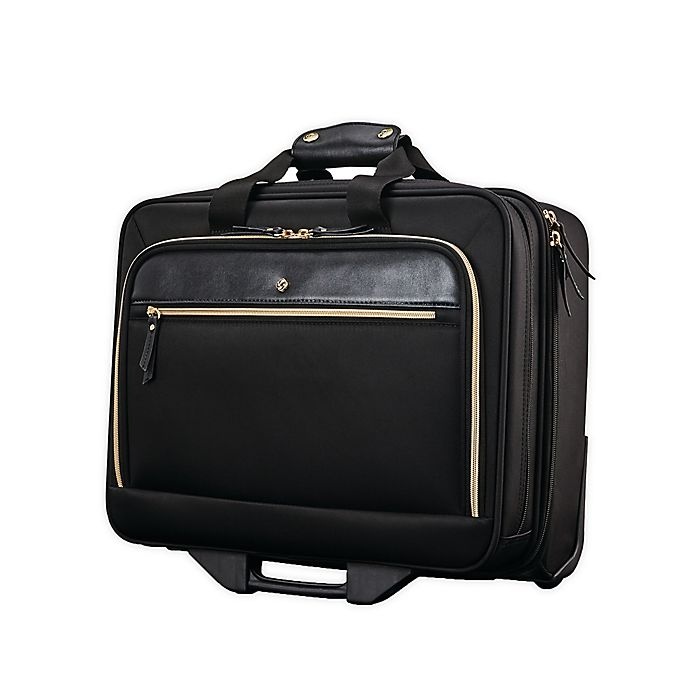 slide 1 of 8, Samsonite Mobile Solution Wheeled Mobile Office - Black, 1 ct