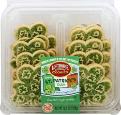 Lofthouse Shamrock Sugar Cookies