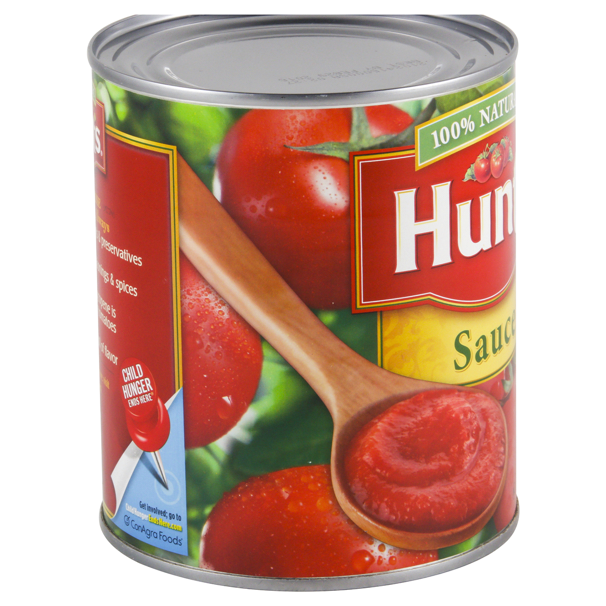 slide 17 of 37, Hunt's 100% Natural Tomato Sauce, 29 oz