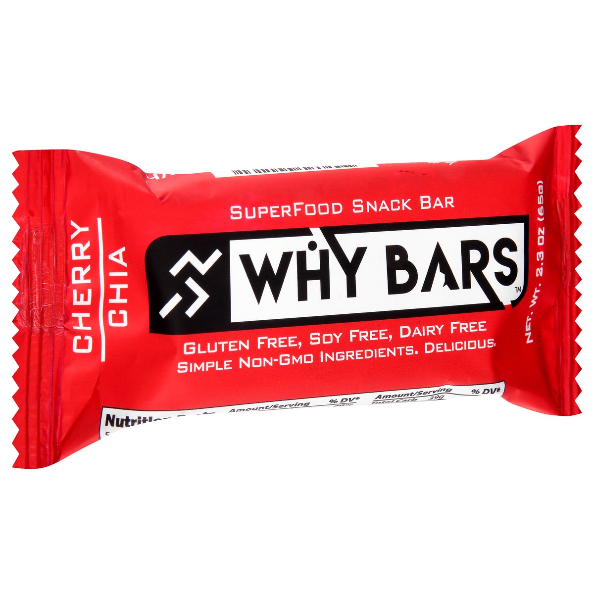 slide 4 of 11, Why Bars Cherry Chia Bar, 2.04 oz