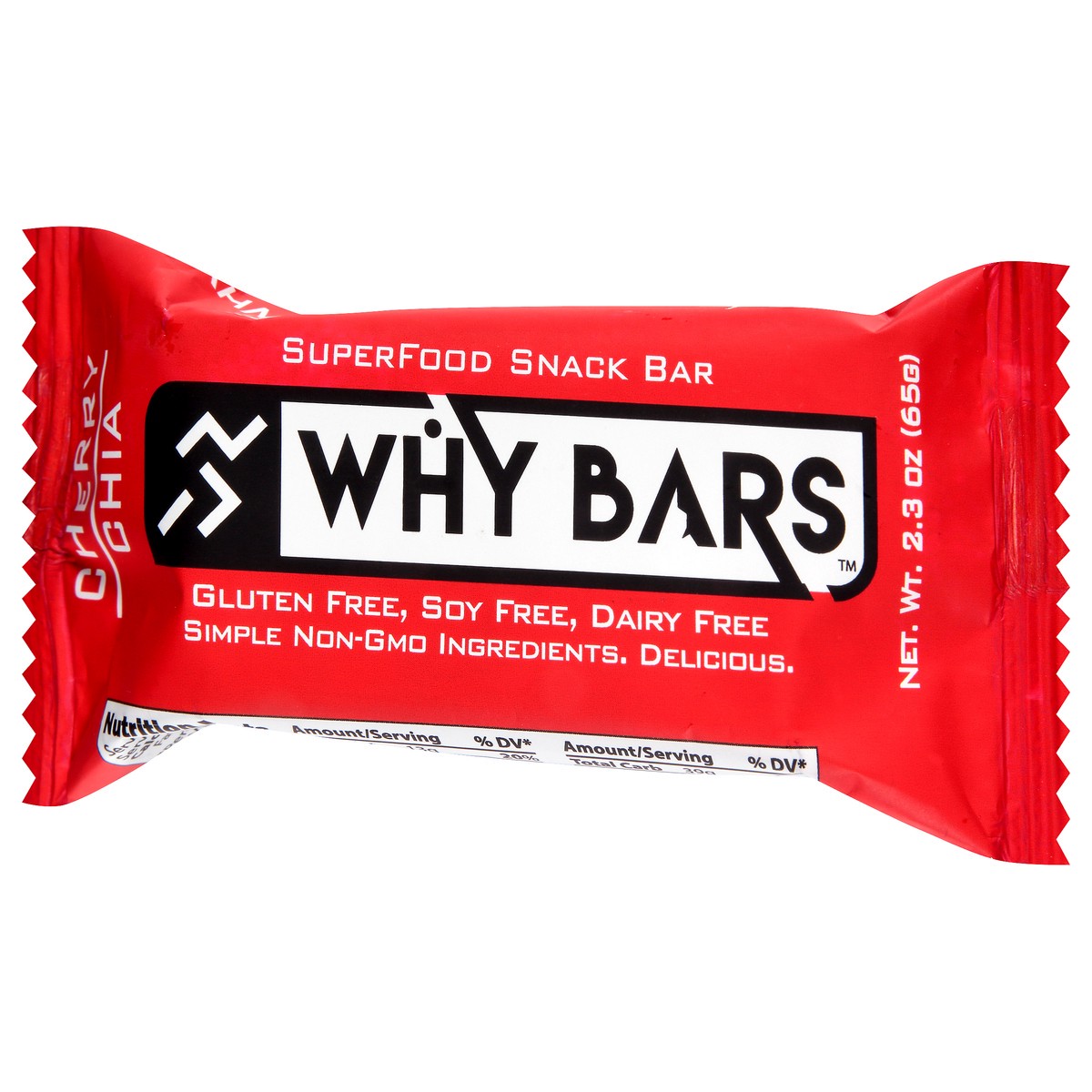 slide 10 of 11, Why Bars Cherry Chia Bar, 2.04 oz