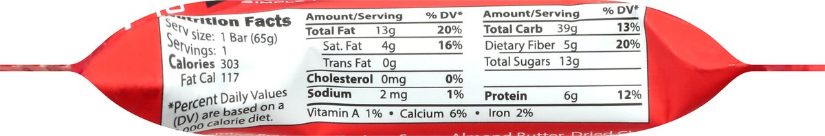 slide 6 of 11, Why Bars Cherry Chia Bar, 2.04 oz