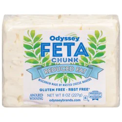 Odyssey Gluten Free Reduced Fat Chunk Feta 8 oz