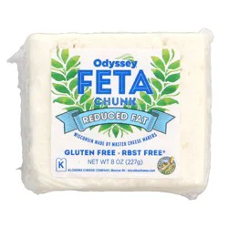 Odyssey Gluten Free Reduced Fat Chunk Feta 8 oz