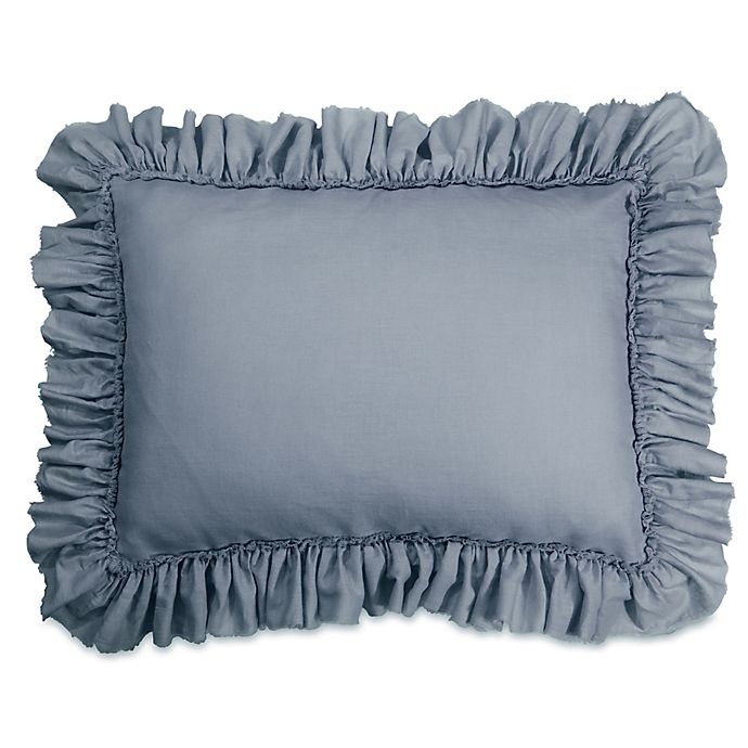 slide 1 of 1, Wamsutta Vintage Gauze Ruffle Standard Pillow Sham - Oatmeal, 1 ct