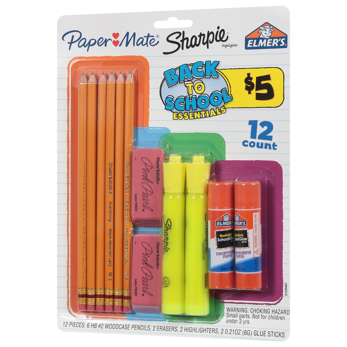 slide 3 of 9, Newell Brands Back to School Essentials 12 ea, 12 ct