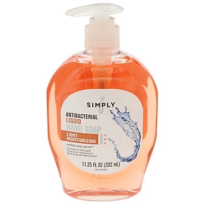 slide 1 of 1, Simply U Light Moisturizing Antibacterial Liquid Hand Soap, 11.25 oz