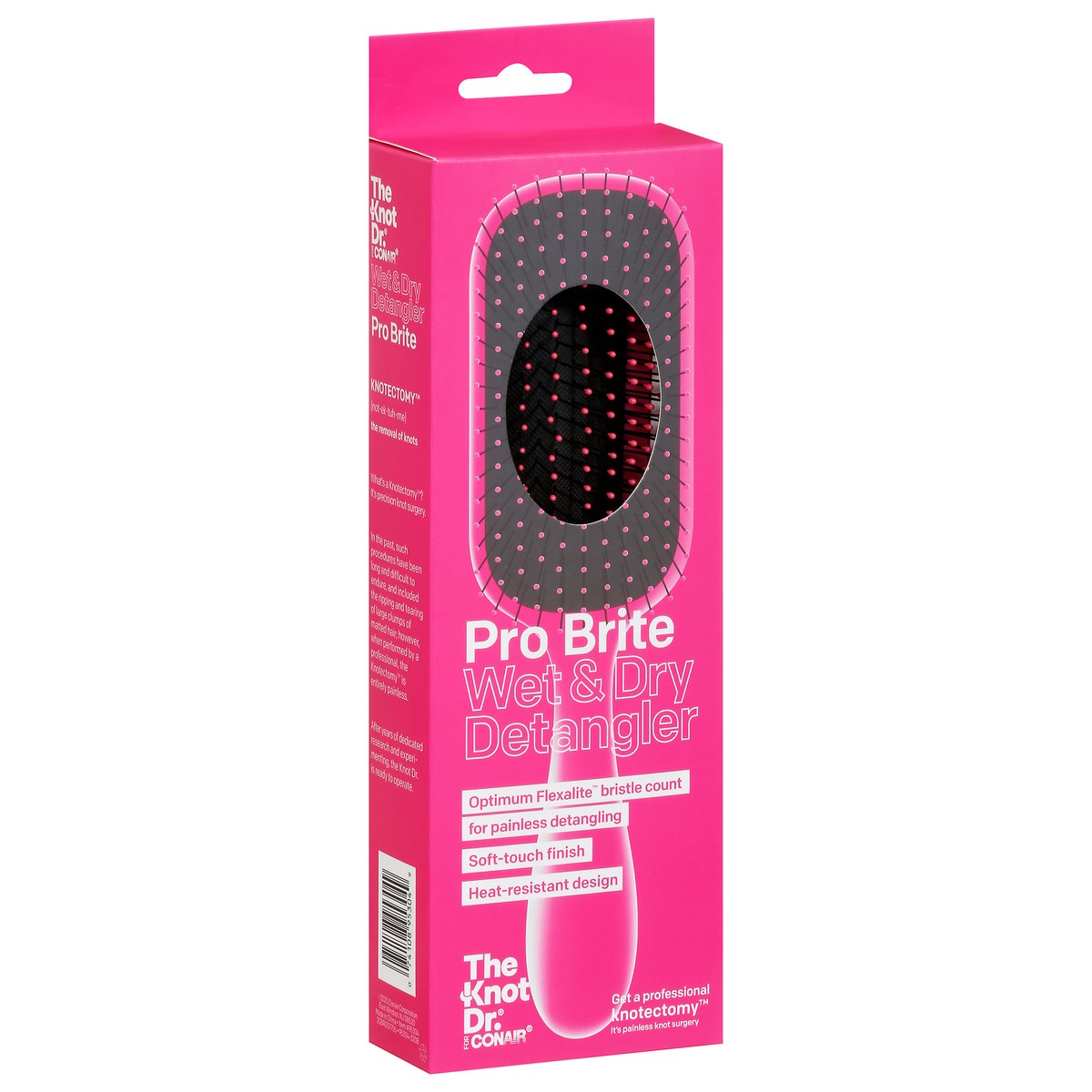 slide 9 of 12, The Knot Dr. Pro Brite Wet & Dry Detangler 1 ea, 1 ct