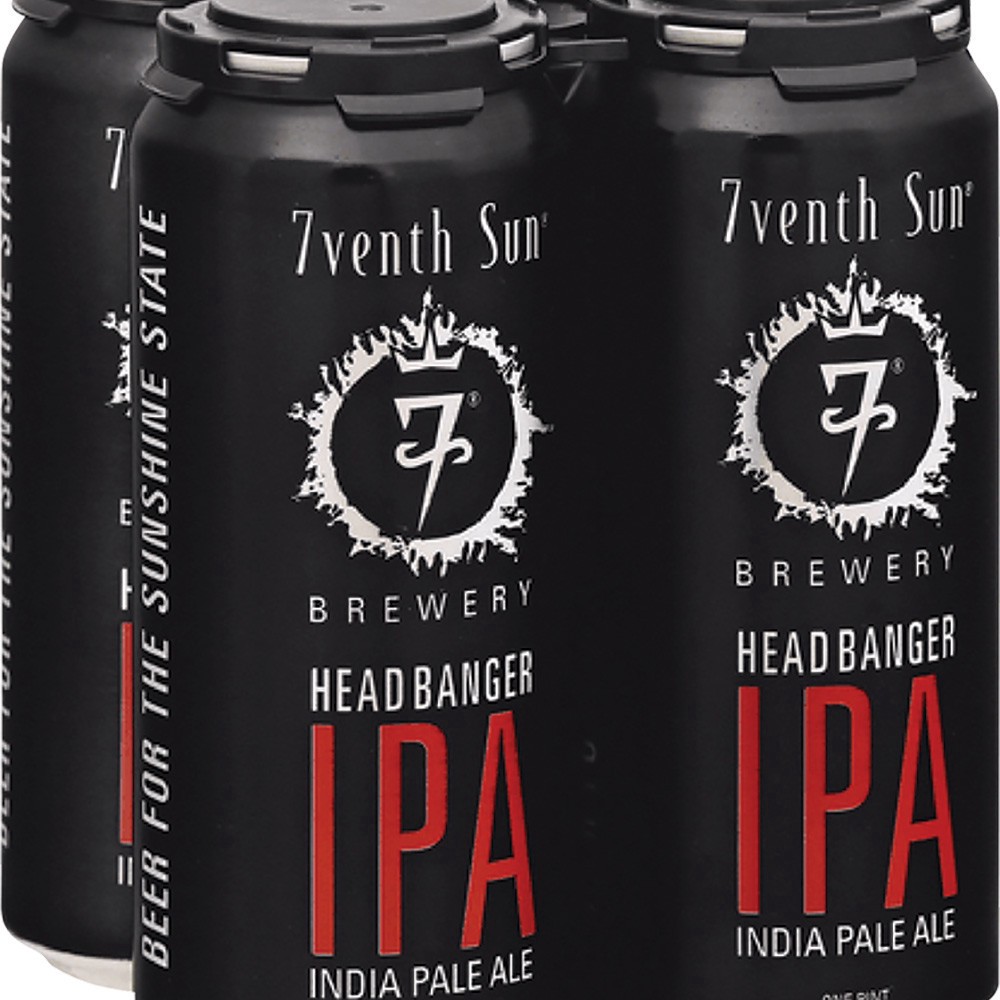 slide 1 of 1, 7venth Sun Headbanger, 4 ct; 16 oz