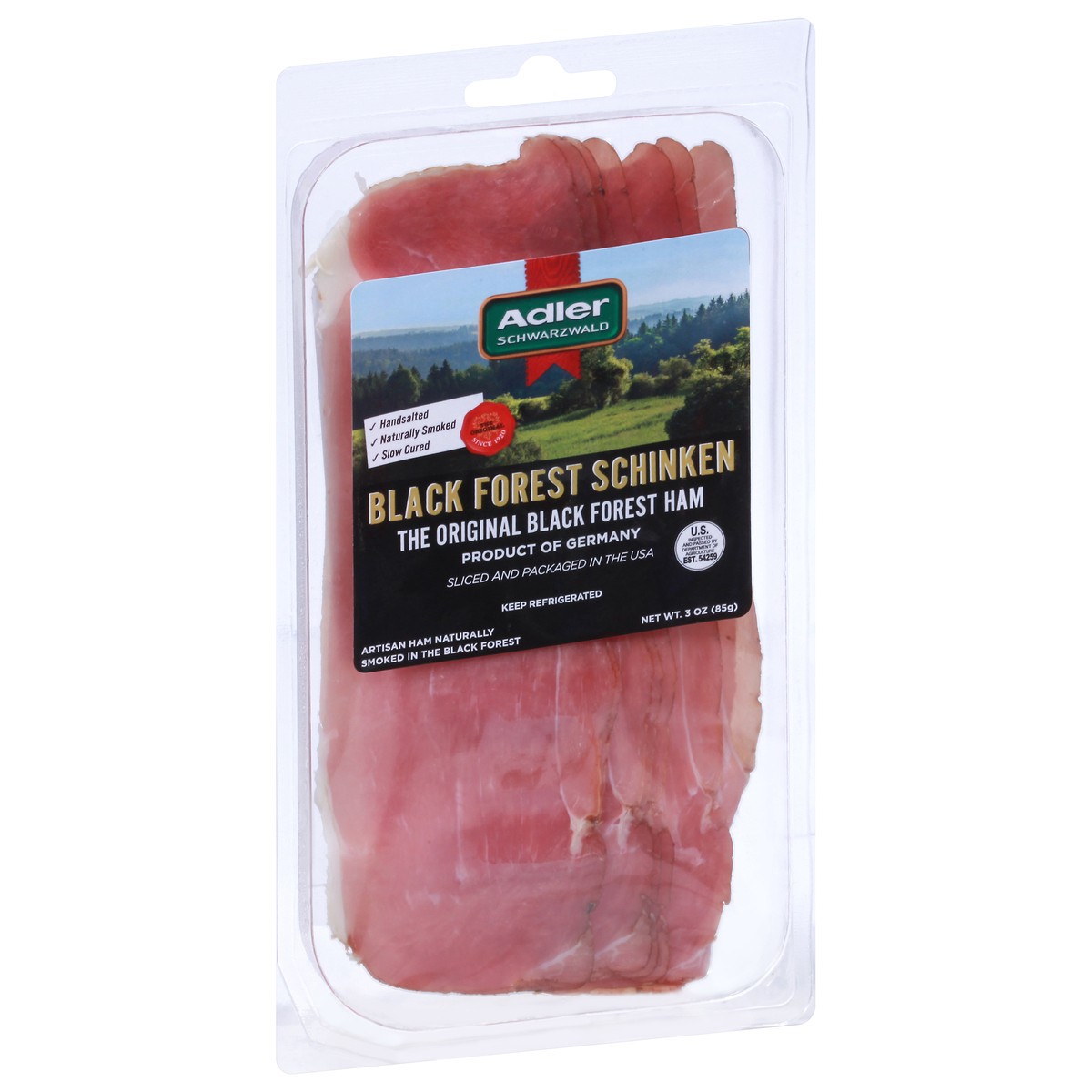 slide 4 of 11, Adler Black Forest Schinken Ham 3 oz, 3 oz