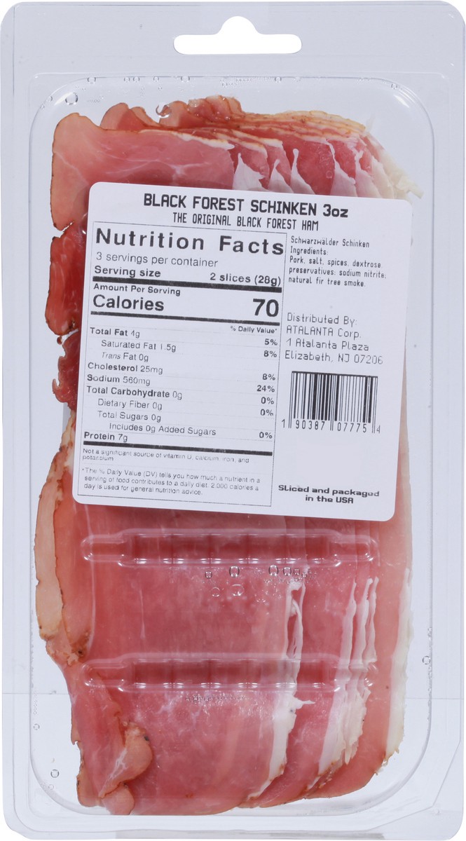 slide 3 of 11, Adler Black Forest Schinken Ham 3 oz, 3 oz