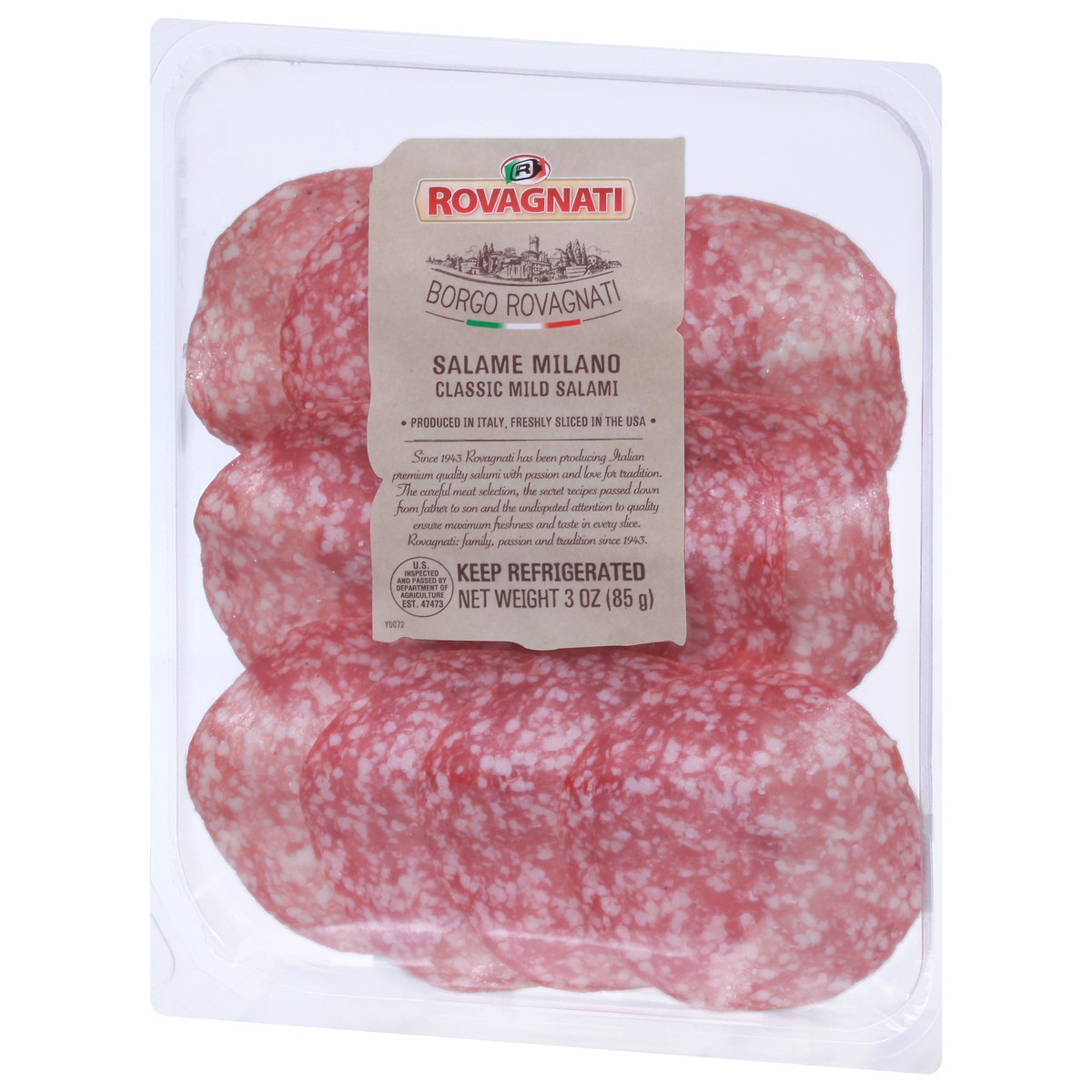 slide 8 of 14, Rovagnati Salami 3 oz, 3 oz