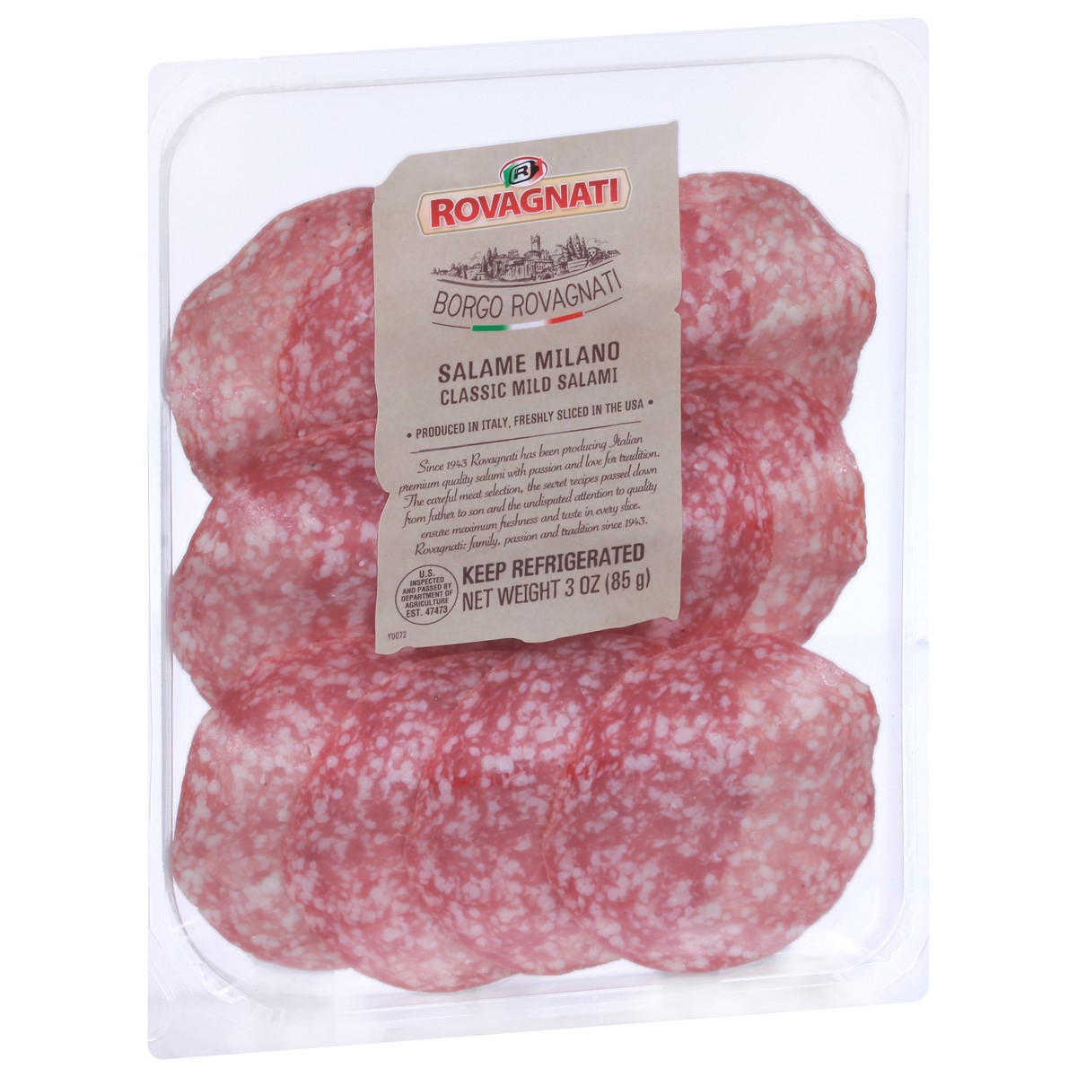 slide 4 of 14, Rovagnati Salami 3 oz, 3 oz