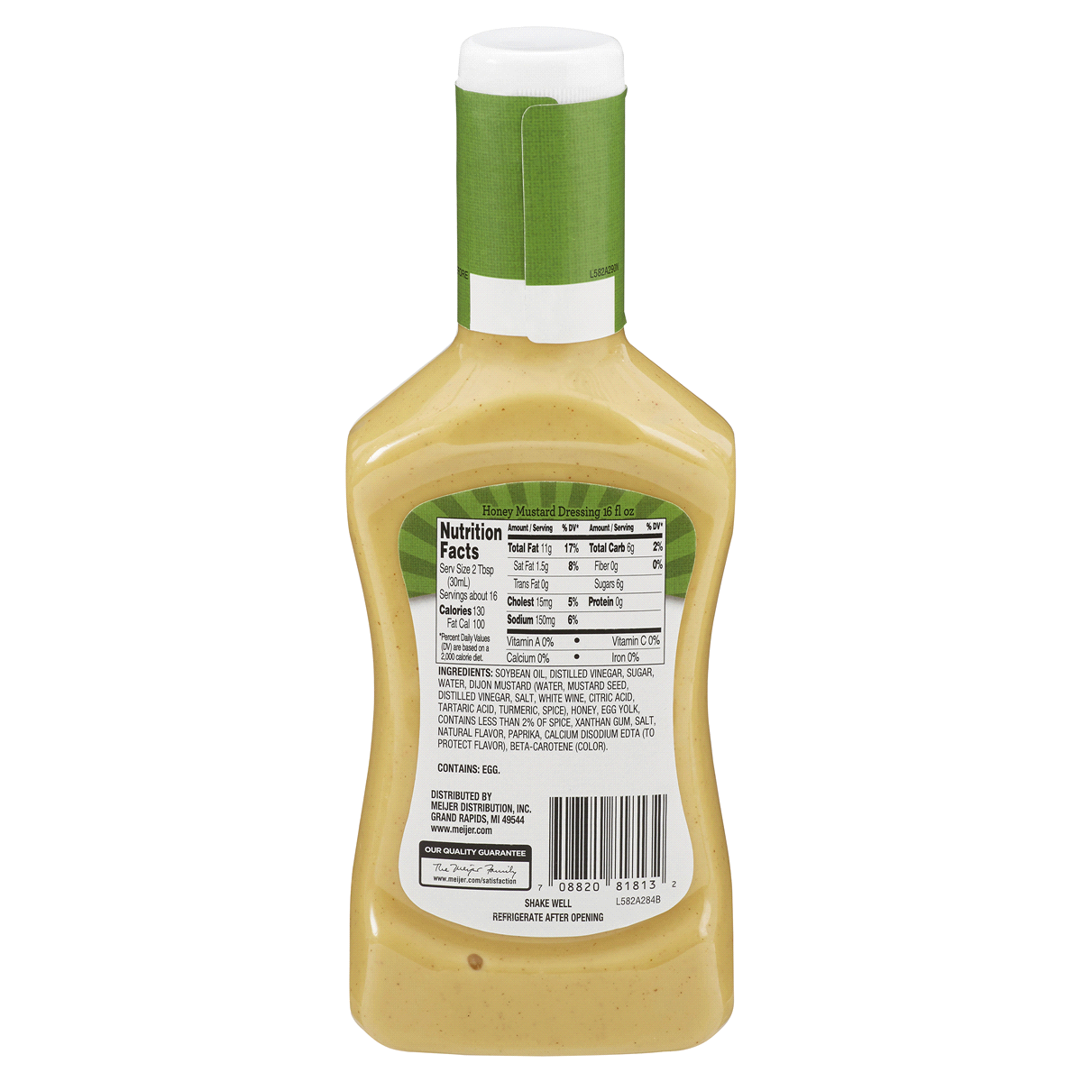 slide 2 of 2, Meijer Honey Mustard Dressing, 16 oz