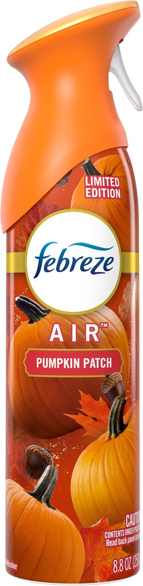 slide 4 of 4, Febreze Air Effects Odor-Eliminating Air Freshener Pumpkin Patch, 8.8 oz. Aerosol Can, 8.8 oz