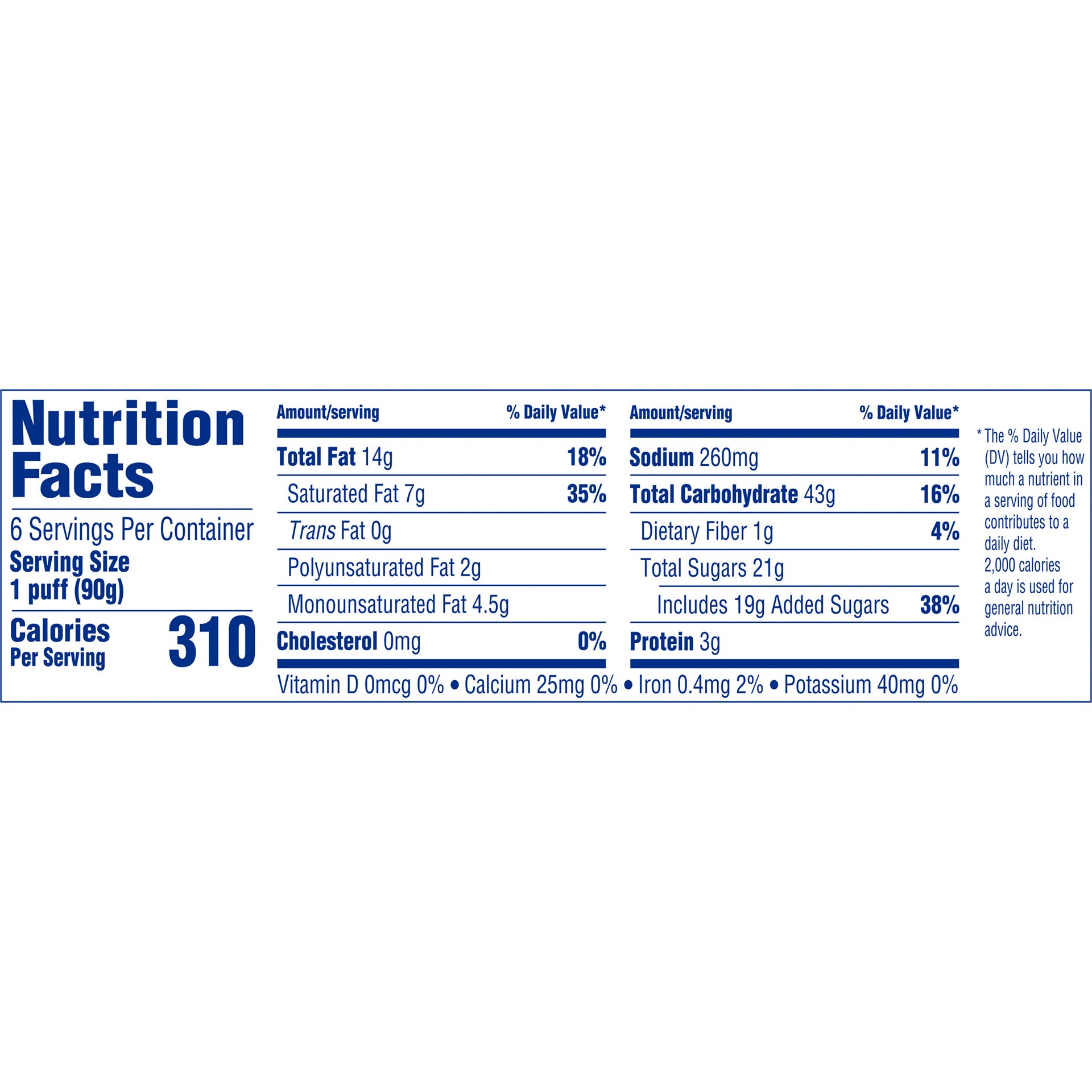 slide 4 of 5, Entenmann's Apple Puffs, 6 count, Pastries, 19 oz Box, 6 ct