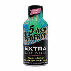 5-Hour Energy Shots Extra Strength Tropical Burst