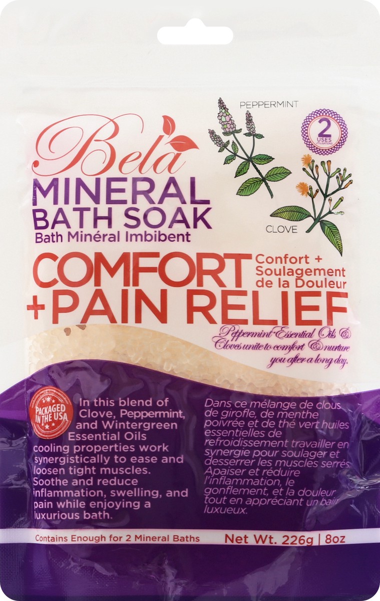 slide 1 of 8, Bela Comfort Pain Bath Soak, 226 g