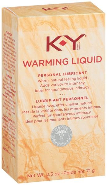 slide 1 of 1, K-Y Brand Warming Liquid Personal Lubricants, 2.5 oz