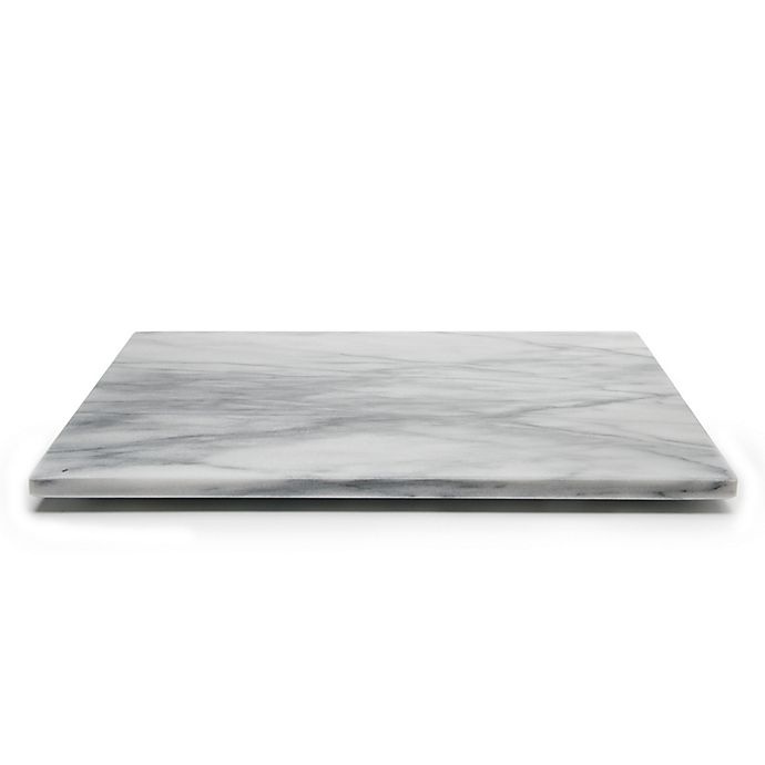 slide 2 of 5, Fox Run Marble Pastry Board - White/Grey, 1 ct