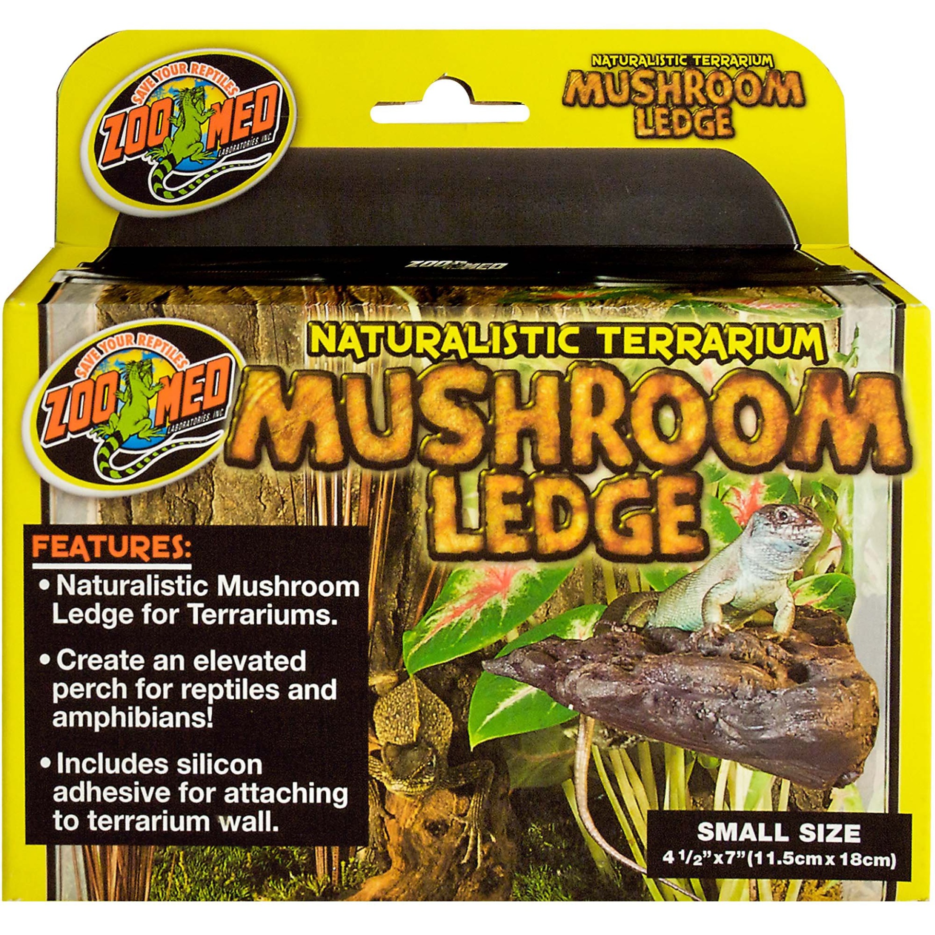 slide 1 of 1, Zoo Med Naturalistic Terrarium Mushroom Ledge, 1 ct