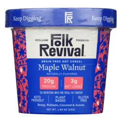 Folk Revival Maple Walnut Hot Cereal - 1.94 oz