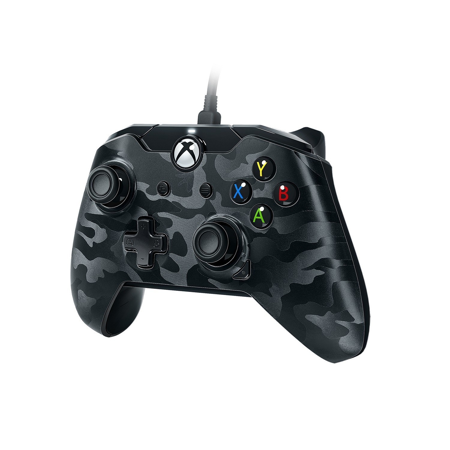 slide 1 of 5, PDP Stealth Series Wired Controller for Xbox One - Phantom Black, 1 ct