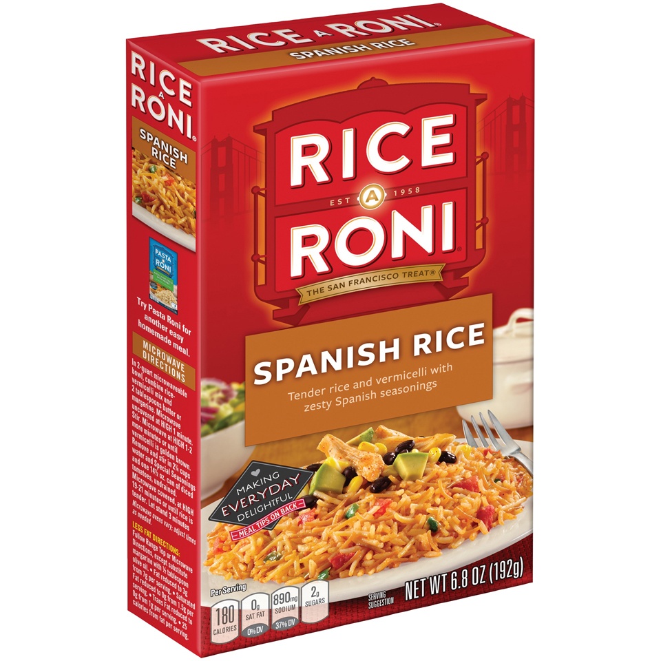 slide 2 of 4, Rice-A-Roni Spanish Rice, 6.8 oz
