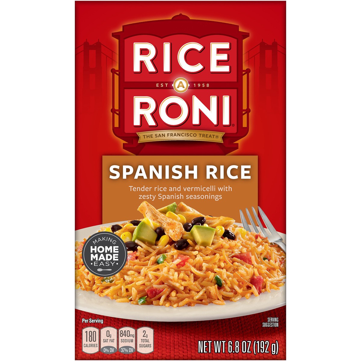 slide 4 of 6, Rice-A-Roni Rice Mix, 6.8 oz
