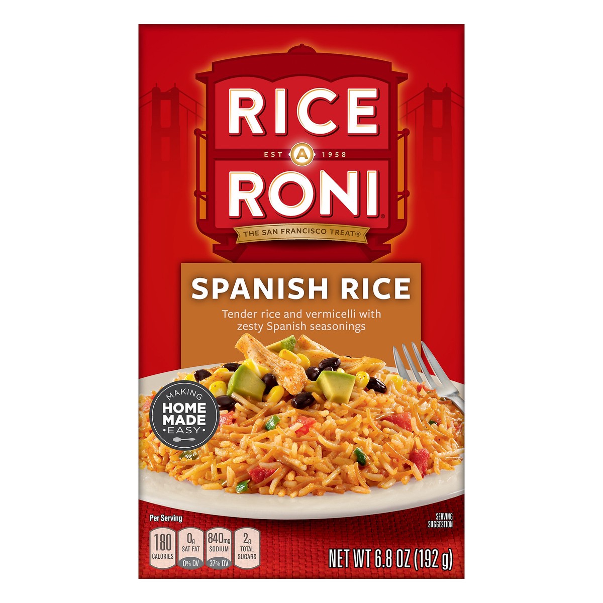 slide 1 of 6, Rice-A-Roni Rice Mix, 6.8 oz