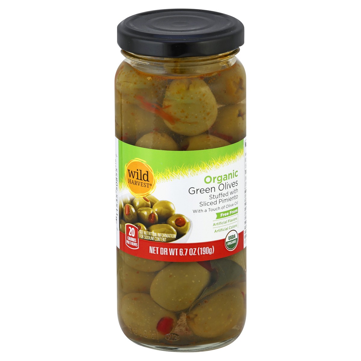 slide 5 of 9, Wild Harvest Olives 6.7 oz, 6.7 oz