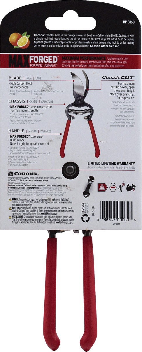 slide 7 of 7, Corona Branch & Stem Pruner 1 ea, 1 ct