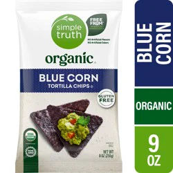Simple Truth Organic Blue Corn Tortilla Chips 9 oz