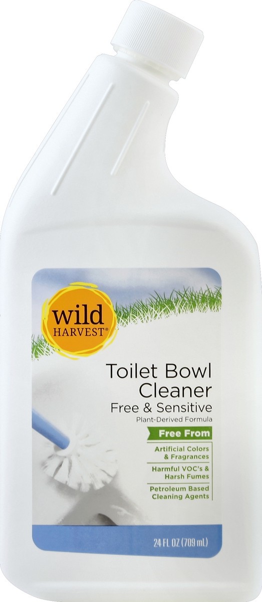 slide 4 of 7, Wild Harvest Toilet Bowl Cleaner, 24 fl oz