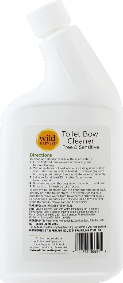 slide 3 of 7, Wild Harvest Toilet Bowl Cleaner, 24 fl oz