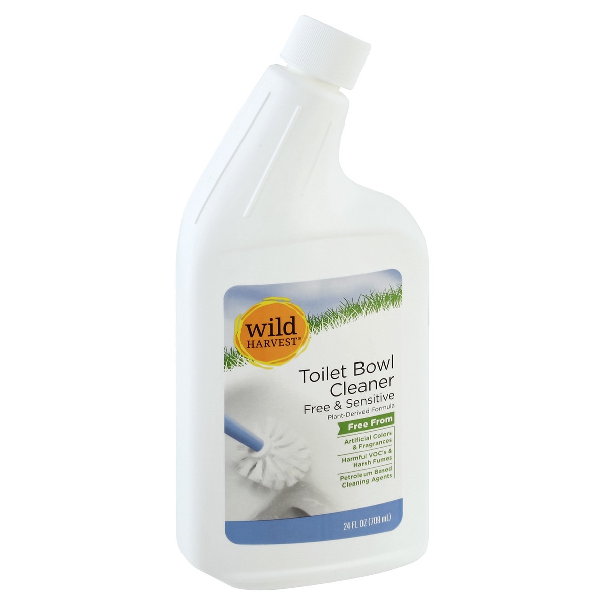 slide 2 of 7, Wild Harvest Toilet Bowl Cleaner, 24 fl oz