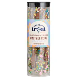 Once Upon a Treat by H-E-B Milk Chocolate Dipped Easter Pretzel Rods with Sprinkles, 6 ct