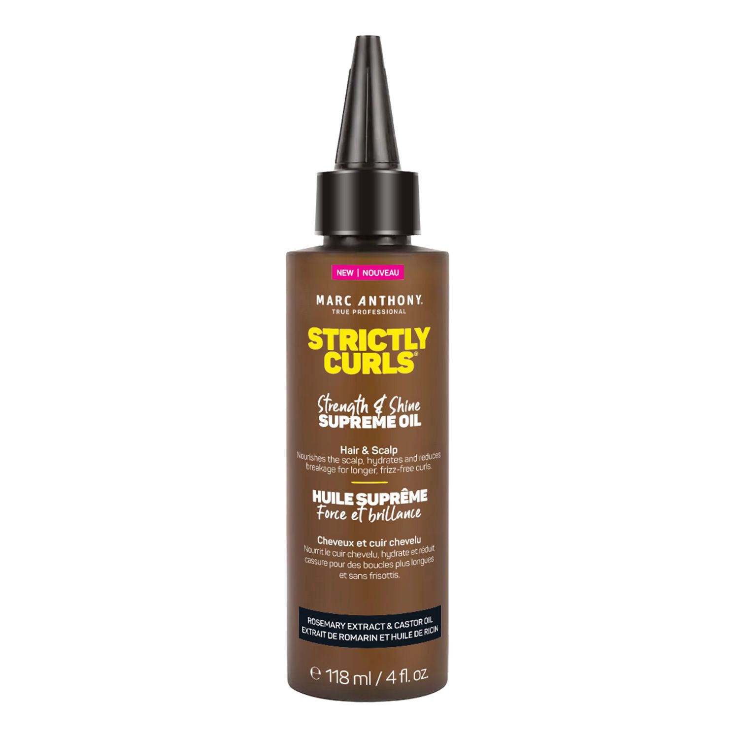 slide 1 of 1, Marc Anthony Strictly Curls Hair & Scalp Strength Oil 4Oz, 4 oz